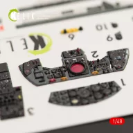   Kelik F-104G Starfighter early type interior 3D decals for Hasegawa kit 1:48 (K48029)
