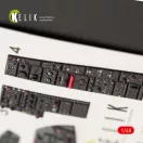 Kelik F-104G Starfighter early type interior 3D decals for Hasegawa kit 1:48 (K48029)