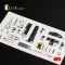 Kelik F-104J Starfighter interior 3D decals for Kinetic kit 1:48 (K48030)