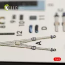Kelik F-104J Starfighter interior 3D decals for Kinetic kit 1:48 (K48030)