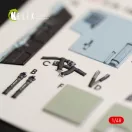 Kelik F/A-18E Super Hornet interior 3D decals for MENG kit 1:48 (K48031)