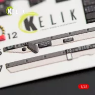   Kelik F-104G Starfighter late type interior 3D decals for Hasegawa kit 1:48 (K48032)