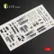 Kelik F/A-18B Hornet interior 3D decals for Kinetic kit 1:48 (K48033)