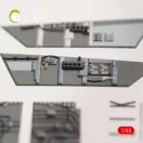 Kelik F/A-18B Hornet interior 3D decals for Kinetic kit 1:48 (K48033)