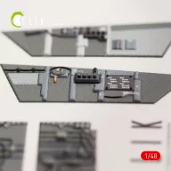   Kelik F/A-18B Hornet interior 3D decals for Kinetic kit 1:48 (K48033)
