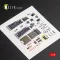 Kelik F-16CN Fighting Falcon interior 3D decals for Tamiya kit 1:48 (K48035)