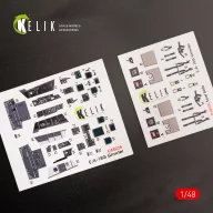   Kelik EA-18G Growler interior 3D decals for MENG kit 1:48 (K48036)