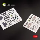 Kelik EA-18G Growler interior 3D decals for MENG kit 1:48 (K48036)