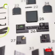   Kelik EA-18G Growler interior 3D decals for MENG kit 1:48 (K48036)