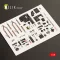 Kelik Bristol Beaufort Mk.1 type 1 interior 3D decals for ICM kit 1:48 (K48037)