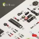 Kelik Bristol Beaufort Mk.1 type 1 interior 3D decals for ICM kit 1:48 (K48037)