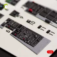   Kelik F-16I Sufa interior 3D decals for Kinetic kit 1:48 (K48038)