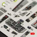 Kelik MiG-29A (9-12) Fulcrum interior 3D decals for GWH kit 1:48 (K48040)