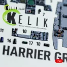 Kelik Harrier GR1/GR3 interior 3D decals for Kinetic kit 1:48 (K48042)