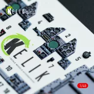   Kelik Harrier GR1/GR3 interior 3D decals for Kinetic kit 1:48 (K48042)