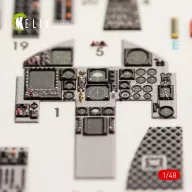   Kelik F-15C MSIP II Eagle interior 3D decals for GWH kit 1:48 (K48044)