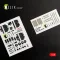 Kelik F-82 E/H Twin Mustang interior 3D decals for Modelsvit 1:48 (K48046)