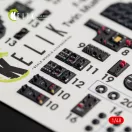 Kelik F-82 E/H Twin Mustang interior 3D decals for Modelsvit 1:48 (K48046)