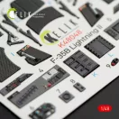 Kelik F-35B Lightning II interior 3D decals for Kitty Hawk / Zimimodel kit 1:48 (K48048)