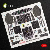   Kelik MH-60K Black Hawk interior 3D decals for Italeri kit 2666 1:48 (K48050)