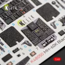 Kelik MH-60K Black Hawk interior 3D decals for Italeri kit 2666 1:48 (K48050)