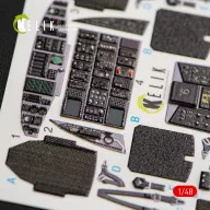   Kelik MH-60K Black Hawk interior 3D decals for Italeri kit 2666 1:48 (K48050)