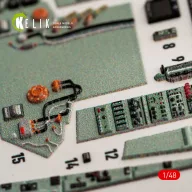   Kelik SU-27 Flanker interior 3D decals for GWH kit 1:48 (K48051)