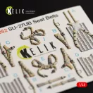 Kelik SU-27UB Flanker interior 3D decals for GWH kit 1:48 (K48052)