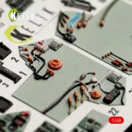   Kelik SU-27UB Flanker interior 3D decals for GWH kit 1:48 (K48052)