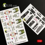 Kelik F-4G interior 3D decals for Meng kit 1:48 (K48056)