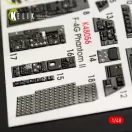 Kelik F-4G interior 3D decals for Meng kit 1:48 (K48056)