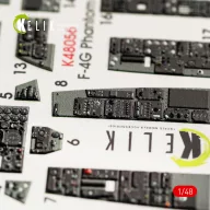 Kelik F-4G interior 3D decals for Meng kit 1:48 (K48056)