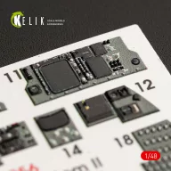 Kelik F-4G interior 3D decals for Meng kit 1:48 (K48056)