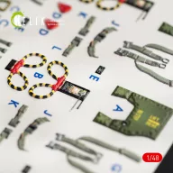 Kelik F-4G interior 3D decals for Meng kit 1:48 (K48056)