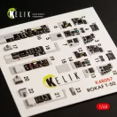 Kelik T-50 ROKAF interior 3D decals for Academy kit 1:48 (K48057)