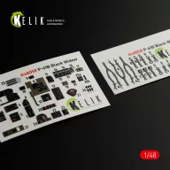   Kelik P-61B 'Black Widow' interior 3D decals for GWH kit 1:48 (K48058)