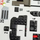 Kelik P-61B 'Black Widow' interior 3D decals for GWH kit 1:48 (K48058)