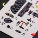 Kelik P-51H Mustang interior 3D decals for Modelsvit kit 1:48 (K48059)