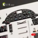 Kelik F4U-1A Corsair interior 3D decals for Tamiya kit 1:48 (K48061)