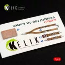 Kelik F4U-1A Corsair interior 3D decals for Tamiya kit 1:48 (K48061)