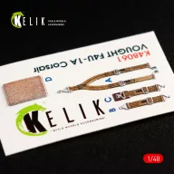   Kelik F4U-1A Corsair interior 3D decals for Tamiya kit 1:48 (K48061)