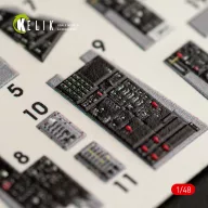   Kelik F-14D Tomcat interior 3D decals for Tamiya kit 1:48 (K48063)