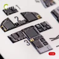   Kelik F-18C Hornet interior 3D decals for Hasegawa kit 1:48 (K48065)