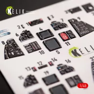   Kelik F-14B Tomcat interior 3D decals for GWH kit 1:48 (K48066)