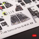 Kelik F-14B Tomcat interior 3D decals for GWH kit 1:48 (K48066)