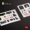 Kelik F-35A interior 3D decals for Tamiya kit 1:48 (K48067)
