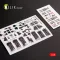 Kelik F-14A Tomcat late interior 3D decals for Tamiya kit 1:48 (K48068)