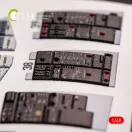 Kelik F-14A Tomcat late interior 3D decals for Tamiya kit 1:48 (K48068)