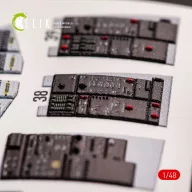   Kelik F-14A Tomcat late interior 3D decals for Tamiya kit 1:48 (K48068)