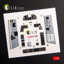 Kelik F-5N interior 3D decals for AFV Club kit 1:48 (K48069)